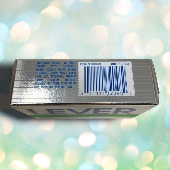 Vintage 1995 Original Lever 2000 Bar Soap Full Size Metallic TV Movie Prop - Picture 4 of 4